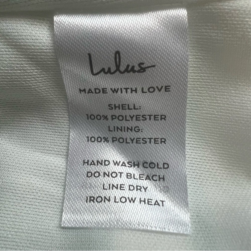 Lulus Delphi Green and White Striped Tie-Front Strapless Romper - M - Picture 8 of 9